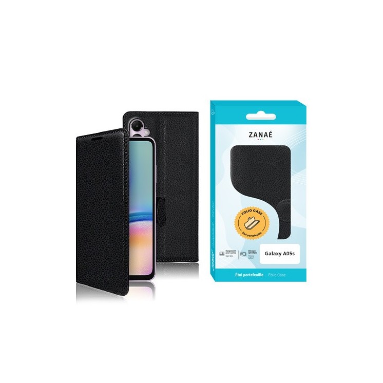 Coque Etui Portefeuille Samsung Galaxy A05S noir