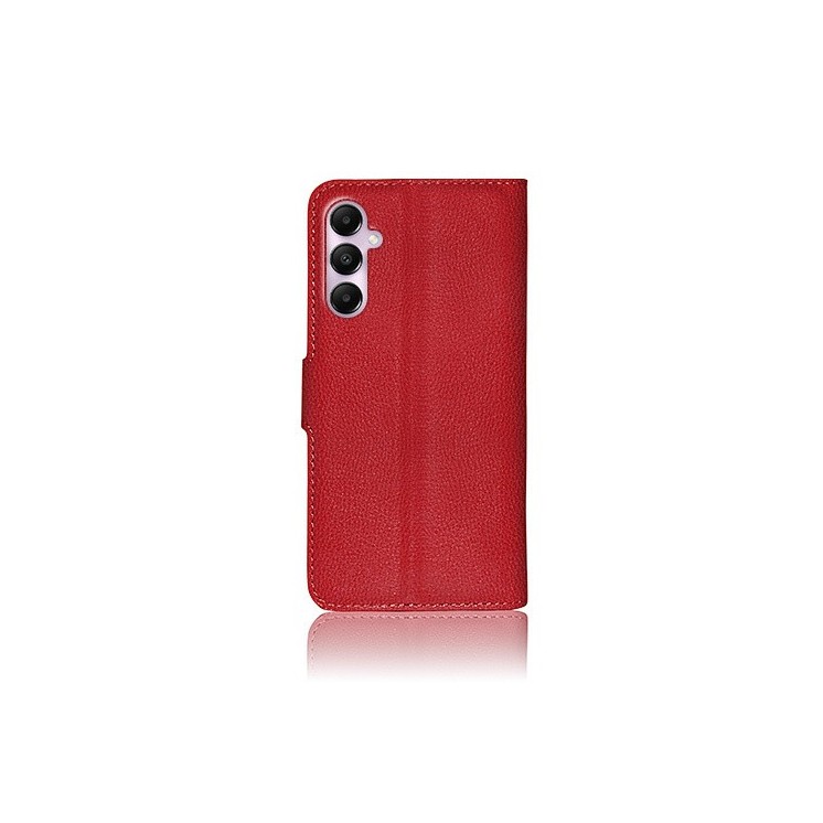 Coque Etui Portefeuille Samsung Galaxy A05S rouge