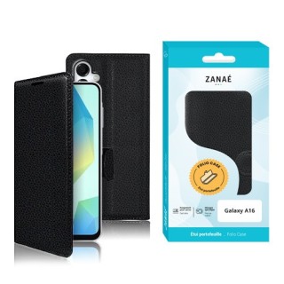 Coque Etui Portefeuille Samsung Galaxy A16 noir