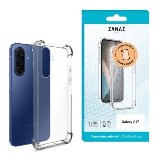 Coque Samsung Galaxy A17 transparente avec coins renforcés