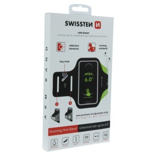 Brassard Running 6p Swissten noir
