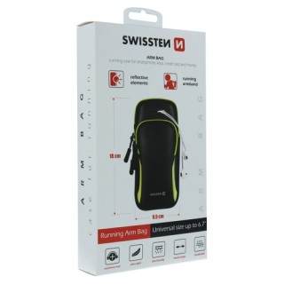Etui Brassard de Sport Swissten noir