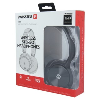 Casque audio bluetooth Trix noir Swissten