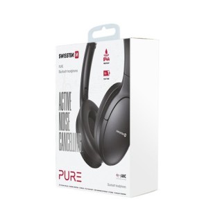 Casque audio bluetooth Pure Black noir Swissten