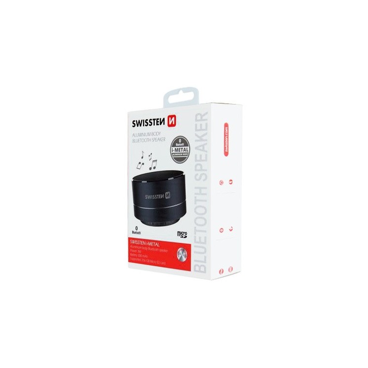 Enceinte Bluetooth i-Metal noir