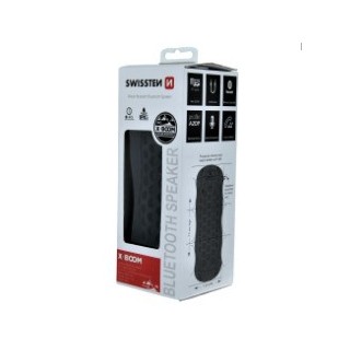 Enceinte bluetooth X-BOOM 10W noir Swissten - vue boite