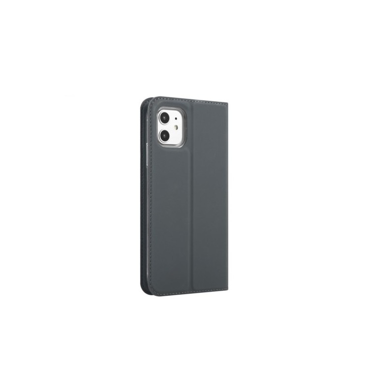 Coque Etui Portefeuille Epsilon Xiaomi redmi 7A gris - vue dos