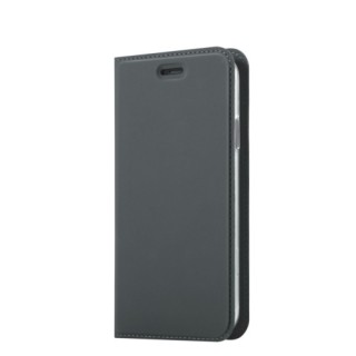 Coque Etui Portefeuille Epsilon Xiaomi redmi 7A gris - vue face