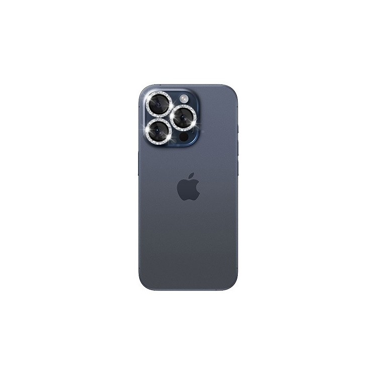 Verre Trempé Camera Iphone 15 & 16 Pro / 15 & 16 Pro Max Paillettes