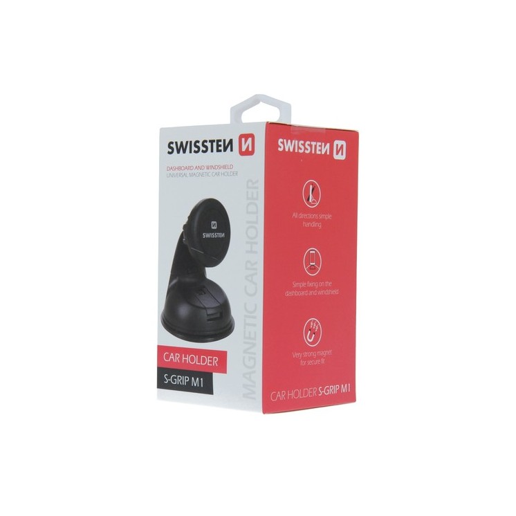 Support voiture magnétique sur parebrise ou tableau de bord