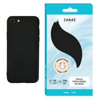 Coque Color Iphone 7 / 8 / SE2 / SE3 noir