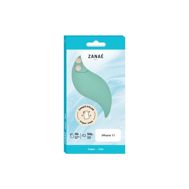 Coque Color Iphone 11 menthe