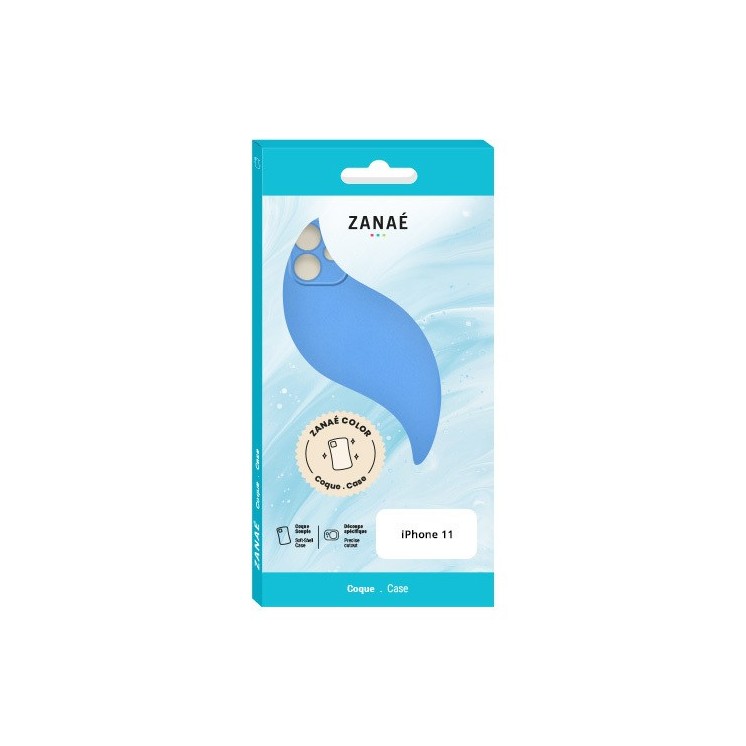 Coque Color Iphone 11 bleu