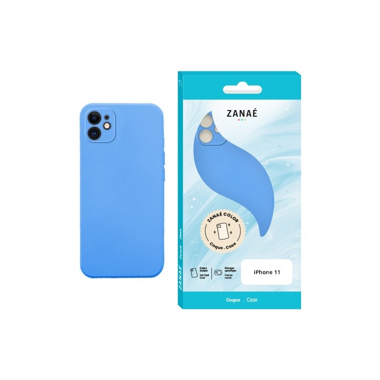 Coque Color Iphone 11 bleu