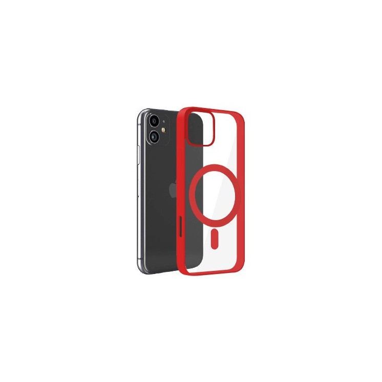 Coque MagSafe Iphone 11 rouge