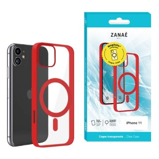 Coque MagSafe Iphone 11 rouge