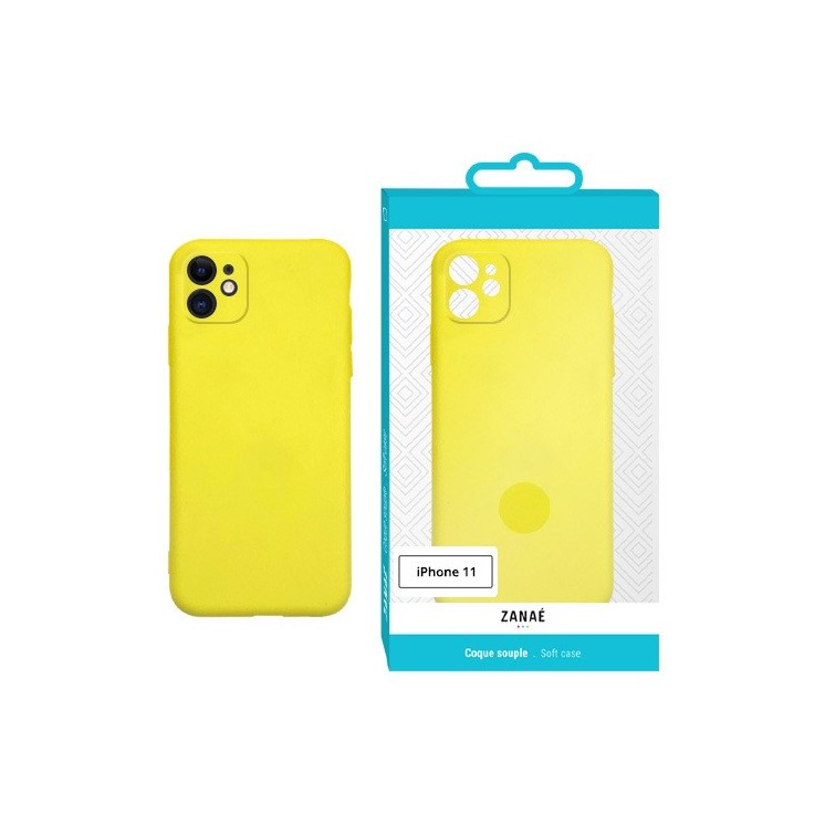 Coque Color Iphone 11 jaune