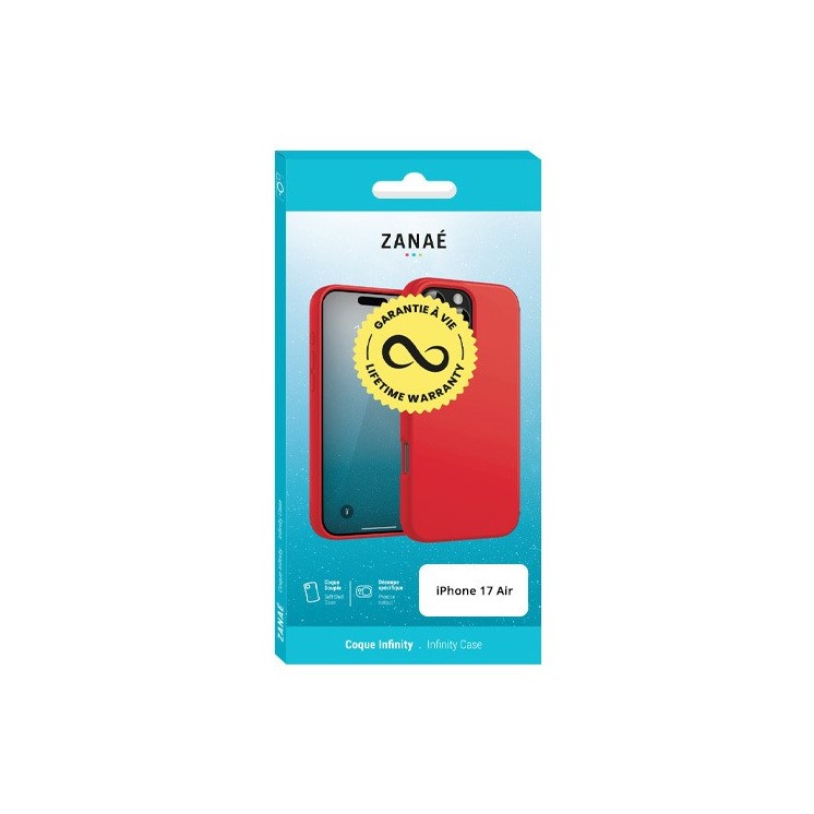 Coque Infinity Iphone 17 AIR rouge