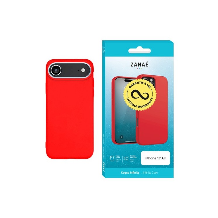 Coque Infinity Iphone 17 AIR rouge