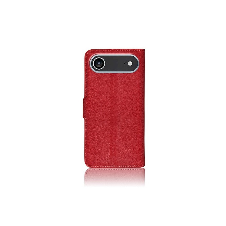 Coque Etui Portefeuille Iphone 17 AIR rouge