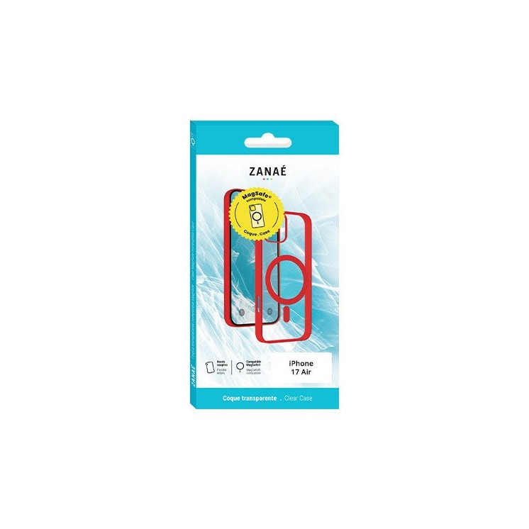 Coque MagSafe Iphone 17 AIR rouge