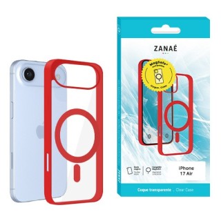 Coque MagSafe Iphone 17 AIR rouge