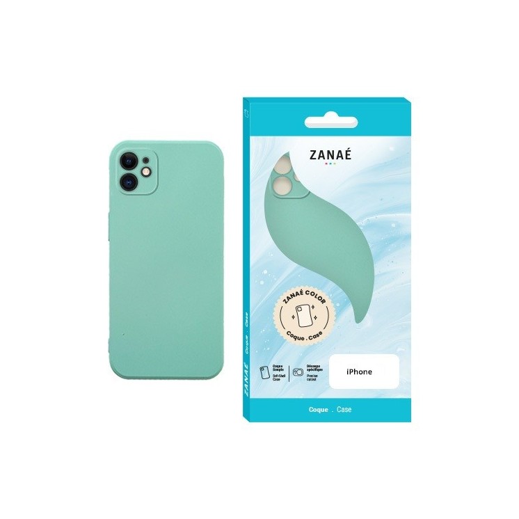 Coque Color Iphone 12 menthe