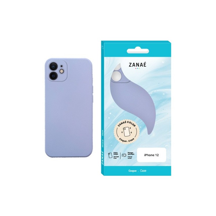 Coque Color Iphone 12 lilas