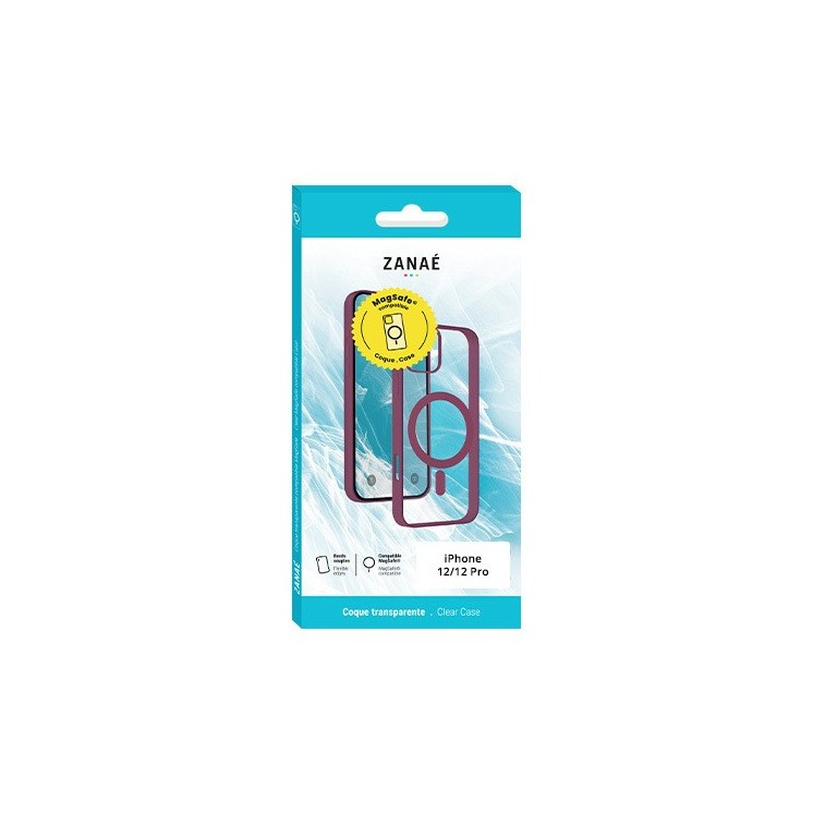 Coque MagSafe Iphone 12 / 12 Pro prune