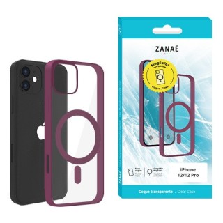 Coque MagSafe Iphone 12 / 12 Pro prune