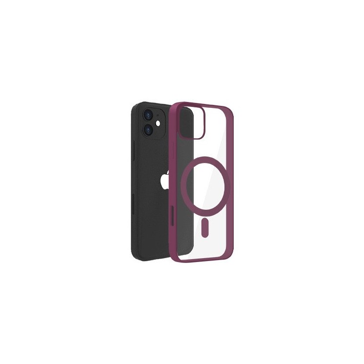 Coque MagSafe Iphone 12 / 12 Pro prune