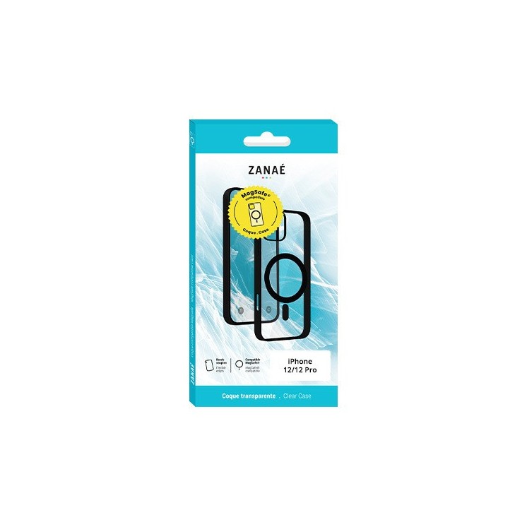 Coque MagSafe Iphone 12 / 12 Pro noir