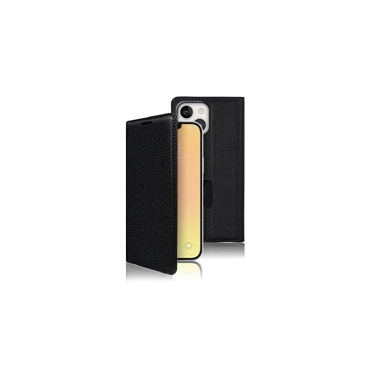 Coque Etui Portefeuille Iphone 13 noir