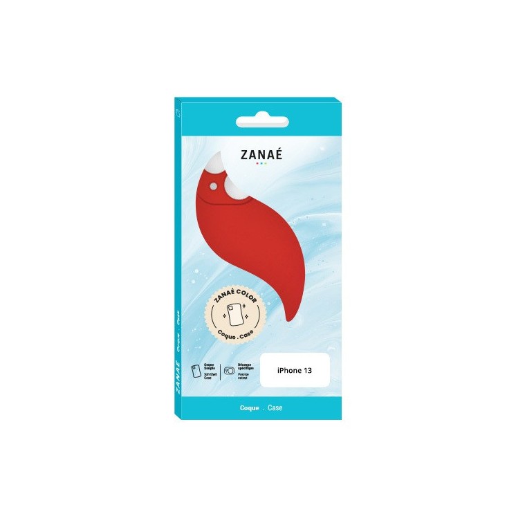 Coque Color Iphone 13 rouge