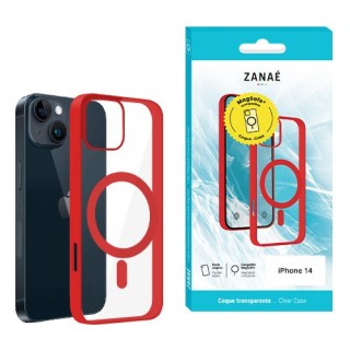 Coque MagSafe Iphone 14 rouge