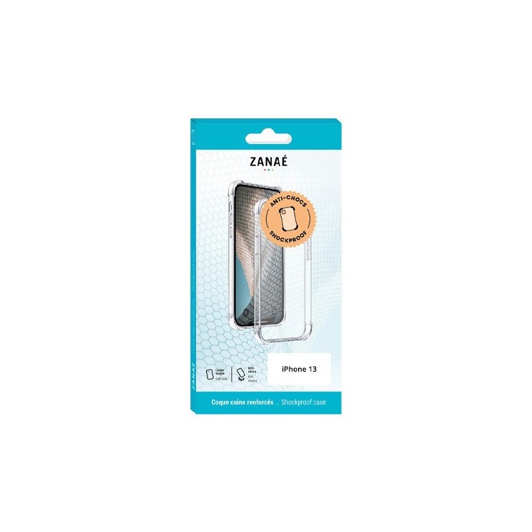 Coque Iphone 13 transparente avec coins renforcés