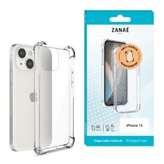 Coque Iphone 13 transparente avec coins renforcés