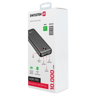 Batterie externe worx pro 10.000 mAh Swissten