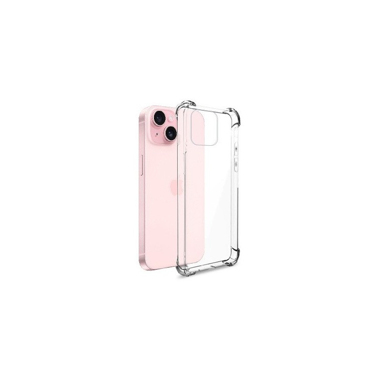 Coque Iphone 15 transparente avec coins renforcés