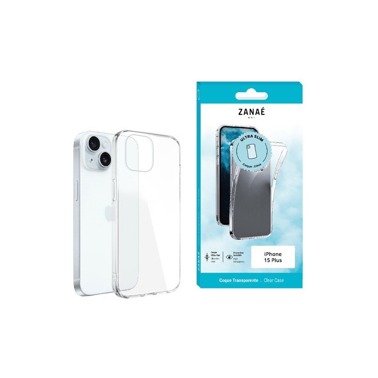 Coque Softgel Ultra Slim Iphone 15 Plus transparent