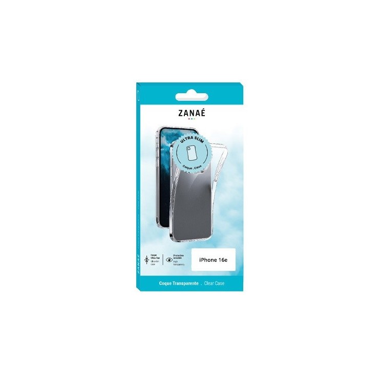 Coque Softgel Ultra Slim Iphone 16e transparent