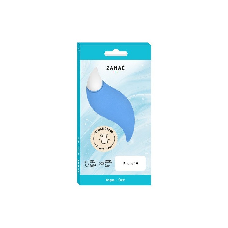 Coque Color Iphone 16 bleu