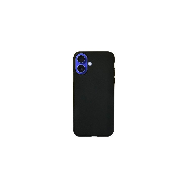 Coque Zanaé Color Iphone 16 noir - vue face