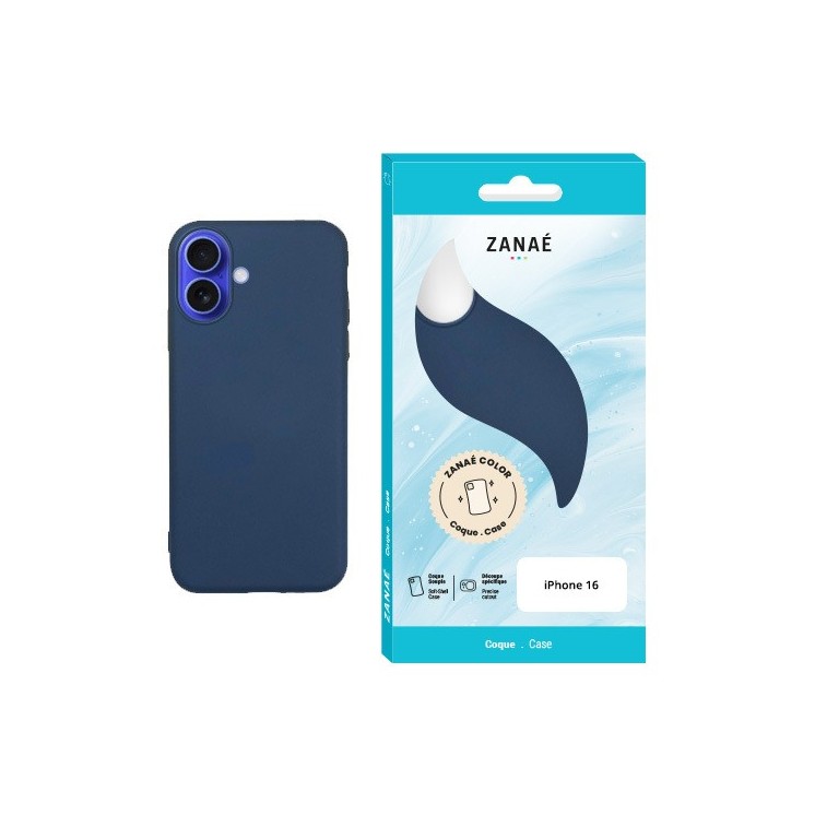 Coque Color Iphone 16 marine