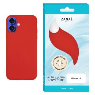 Coque Color Iphone 16 rouge