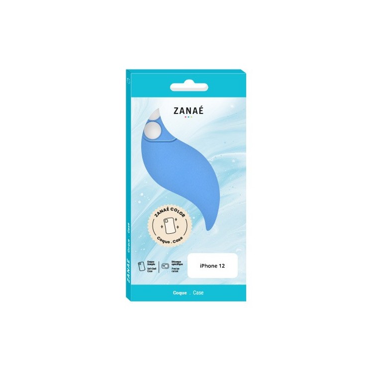 Coque Color Iphone 12 bleu
