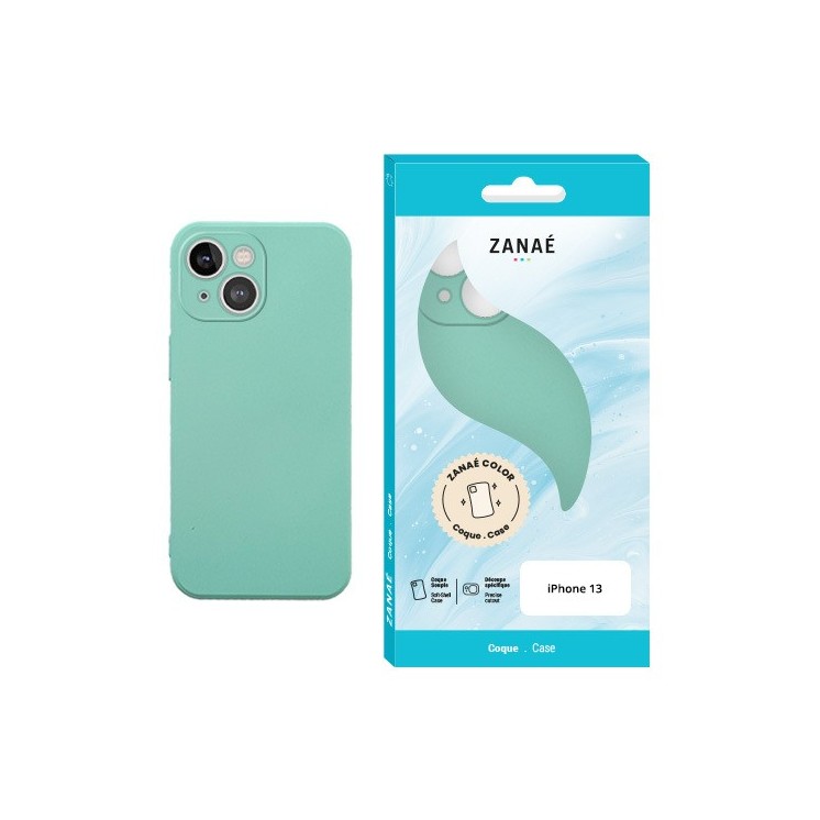 Coque Color Apple Iphone 13 menthe / Créa & Connect