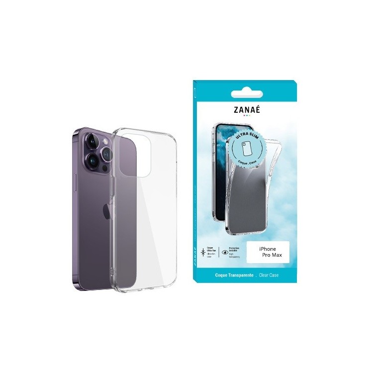 Coque Softgel Ultra Slim Iphone 13 Pro Max transparent
