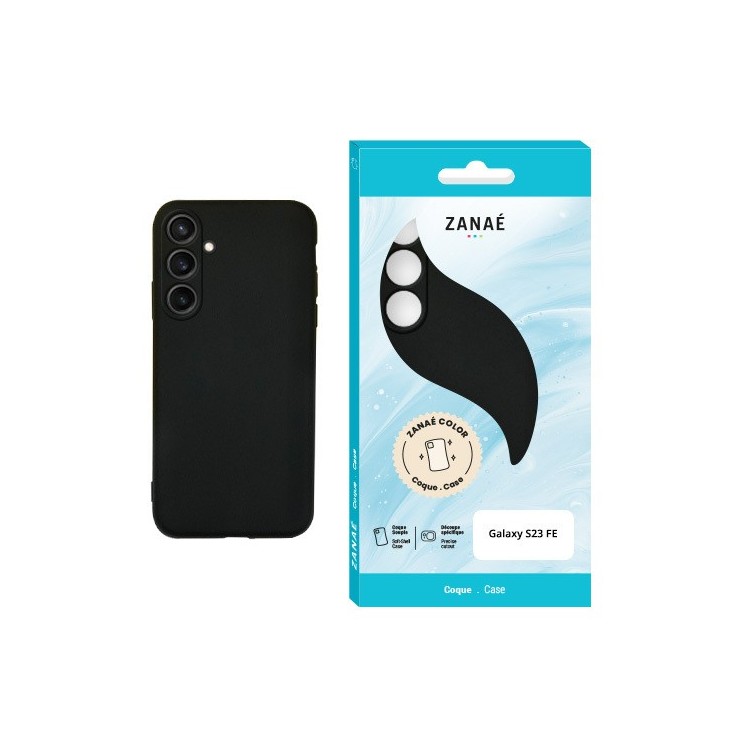 Coque Color Samsung Galaxy S23 FE noir