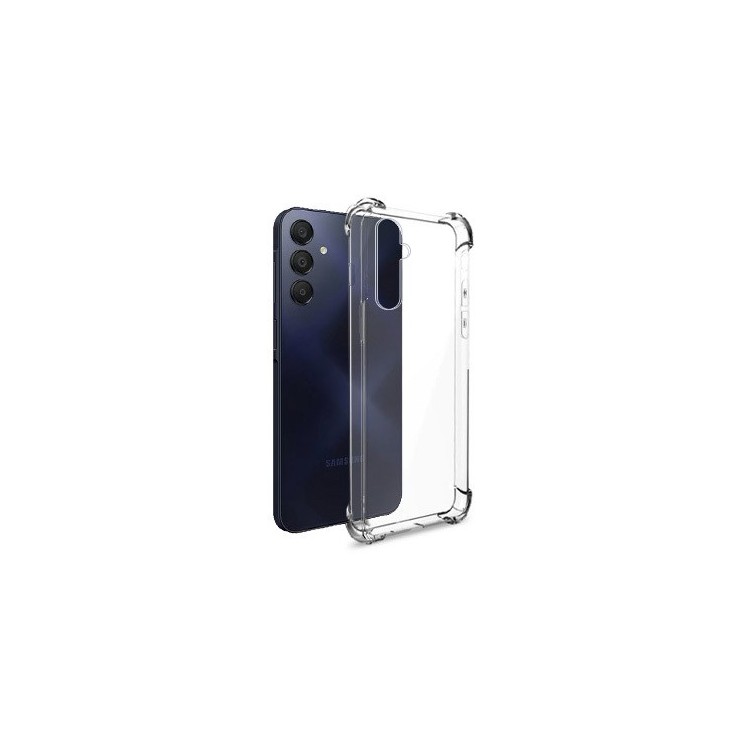 Coque Samsung Galaxy A15 4G / 5G transparente avec coins renforcés